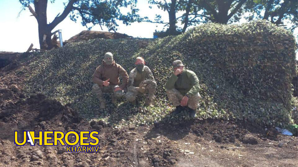 ГО “Дружини ветеранів” передали на фронт нову партію маскувальних сіток