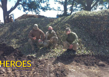 ГО “Дружини ветеранів” передали на фронт нову партію маскувальних сіток