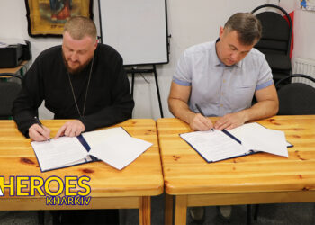 Директор Харківського обласного центру зайнятості Олександр Котуков з робочим візитом відвідав БО "Благодійний фонд "Карітас Харків"