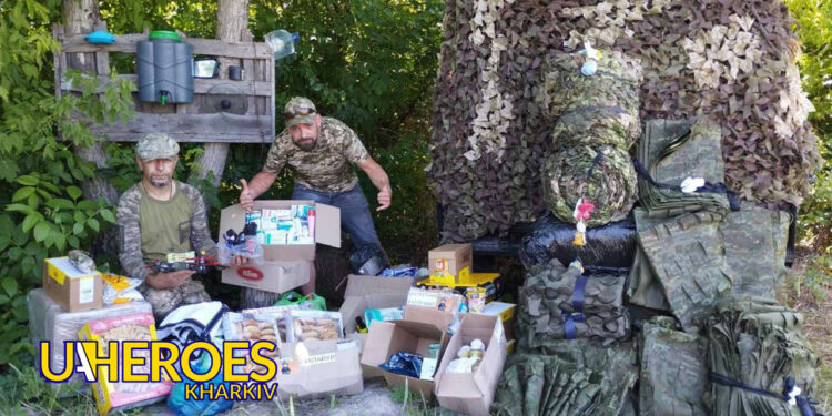 Підтримка фронту: ПКШР отримав шанцевий інструмент, медикаменти та продукти, - Волонтерський центр допомоги "Люботин SOS"