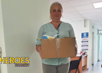 Звіт про допомогу: Мереф'янська лікарня отримує гігієнічні та дезінфікуючі засоби, - Волонтерський центр допомоги "Люботин SOS"