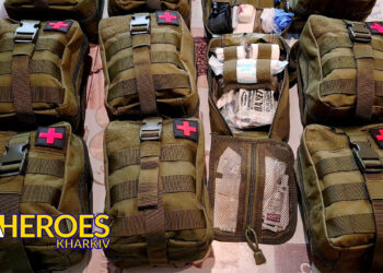 Зібрані чергові аптечки для українських бійців, - Тетяна Харлан