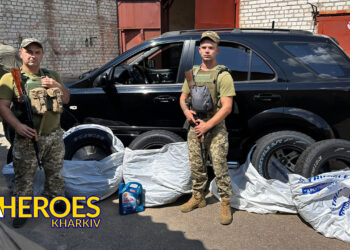 Липецький напрямок: воїнам ЗСУ потрібна допомога з шинами, - Волонтерський центр допомоги "Люботин SOS"