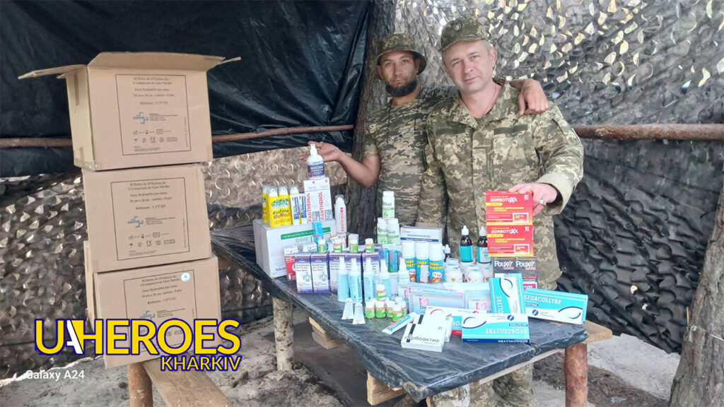 157 бригада на Донецькому напрямку: щира подяка всім, хто допомагає, - Волонтерський центр допомоги "Люботин SOS"