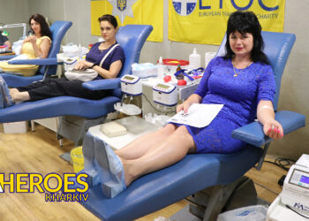 Фахівці Харківського обласного центру зайнятості долучилися до донорства крові