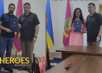 Вітаємо наших волонтерів Миколу Благовестова, Наталію Пахніну та Ярусю Чаговець з почесними нагородами