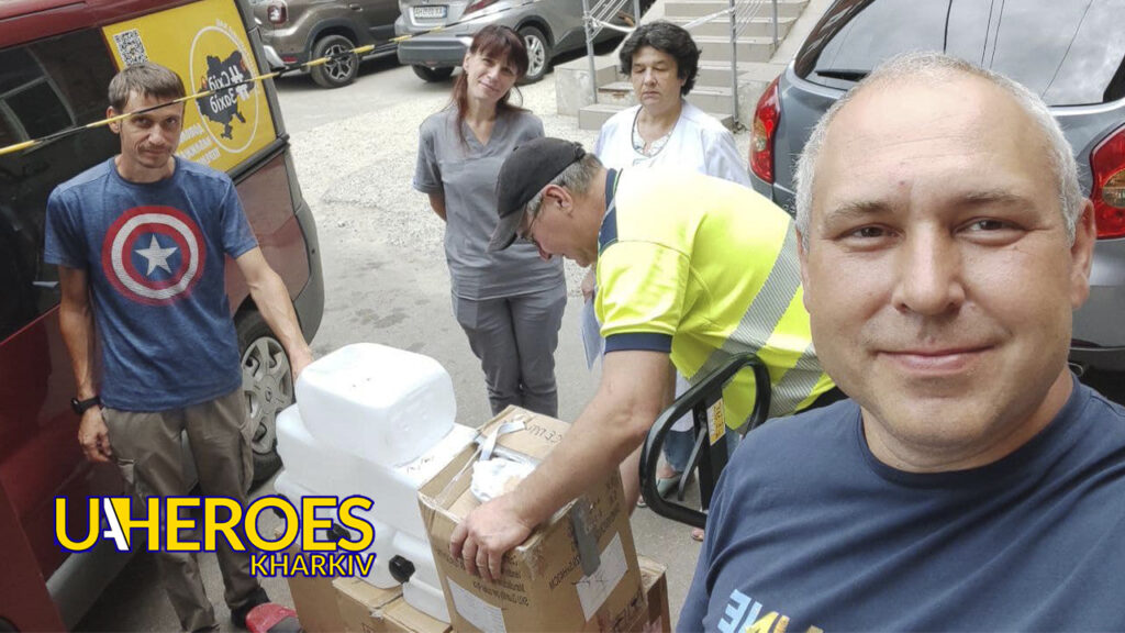 Антисептики та операційні костюми для лікарні №2, - БО “БФ “Гуманітарний хаб “Схід-Захід”