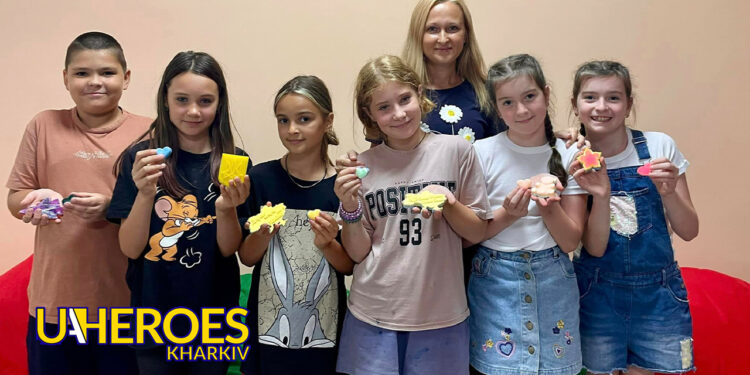 Майстер-клас для дітей військовослужбовців, - ГО “Дружини ветеранів” 