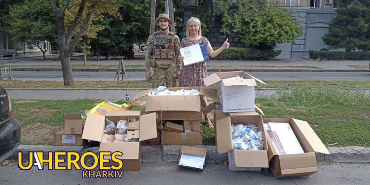 Допомога пораненим воїнам, – Сестра милосердя АТО / Харків 