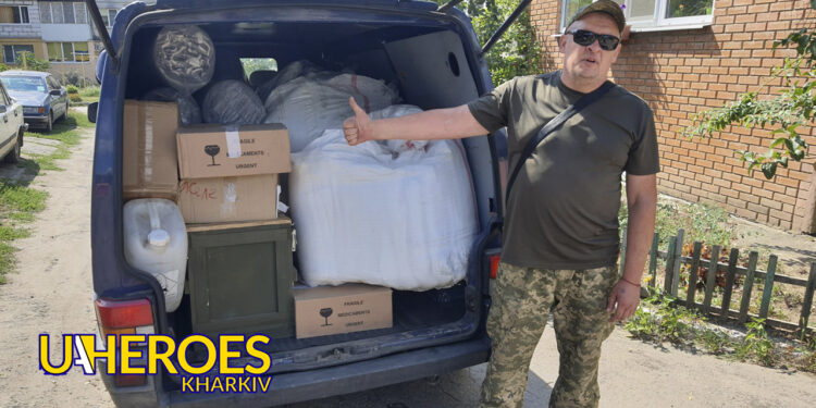 Гуманітарна допомога для 157-ї бригади: Разом до Перемоги, - Волонтерський центр допомоги "Люботин SOS"