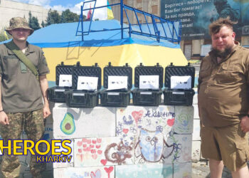 Олег Абрамичев передав українським захисникам допомогу від литовського народу