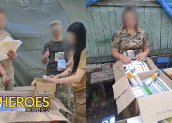 Важлива доставка на фронт: медикаменти та перев'язочні матеріали для Вовчанського напрямку, - БО “БФ “Гуманітарний хаб “Схід-Захід”