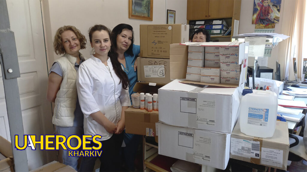 Звіт 17.08.24: Лікарі Харківського шпиталю дякують за допомогу, - Волонтерський центр допомоги "Люботин SOS"