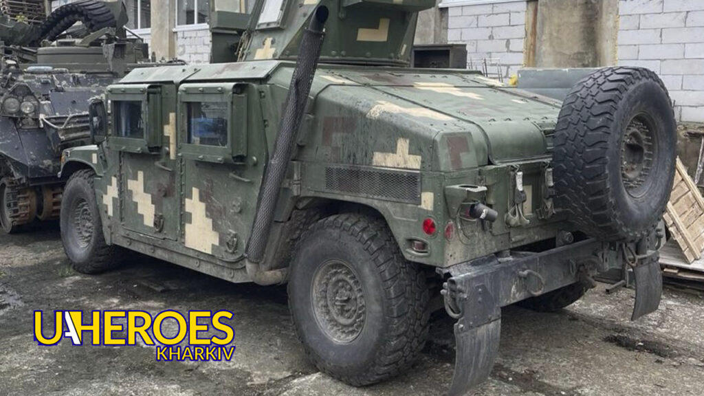 Оновлення та ремонт Hummer для ЗСУ: Волонтерський центр допомоги "Люботин SOS" інформує