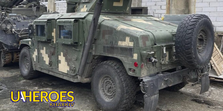 Оновлення та ремонт Hummer для ЗСУ: Волонтерський центр допомоги "Люботин SOS" інформує