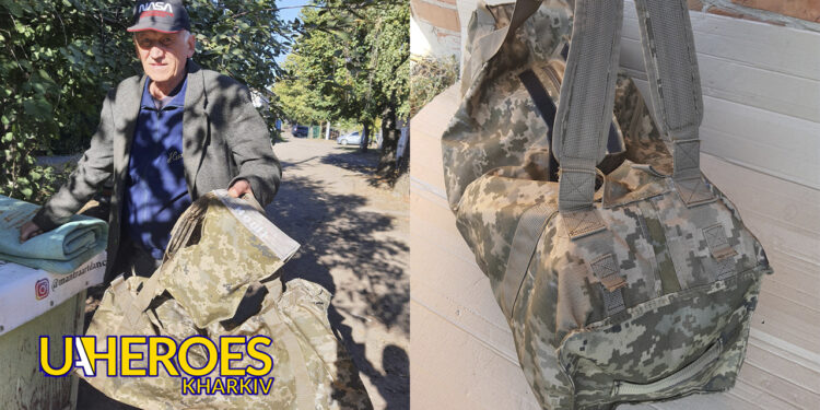 Нові сумки і м'які ноші для військових, - Волонтерський центр допомоги "Люботин SOS"