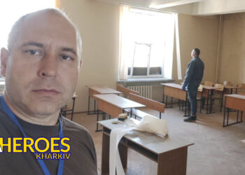 Наші волонтери разом з іншими організаціями продовжують допомагати з консервацією одного з корпусів університету імені Каразіна, - О “БФ “Гуманітарний хаб “Схід-Захід”