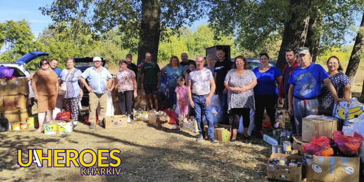 Гуманітарна допомога для родин Кегичівської громади від ГО "Дружини ветеранів"