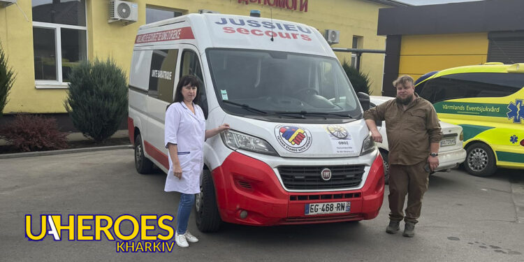 Ще одна швидка для Дергачівської громади, - Олег Абрамичев | Волонтер