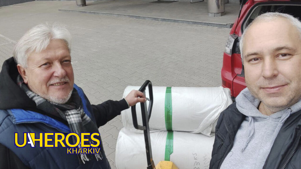 Подяка Олександру Осадчому за матеріали для плетіння зимових сіток, - БО “БФ “Гуманітарний хаб “Схід-Захід”