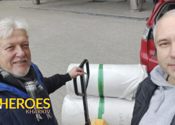 Подяка Олександру Осадчому за матеріали для плетіння зимових сіток, - БО “БФ “Гуманітарний хаб “Схід-Захід”