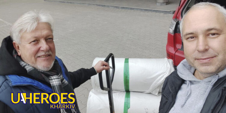 Подяка Олександру Осадчому за матеріали для плетіння зимових сіток, - БО “БФ “Гуманітарний хаб “Схід-Захід”