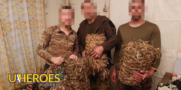 Нова партія маскувальних сіток для Захисників, - ГО “Дружини ветеранів” 