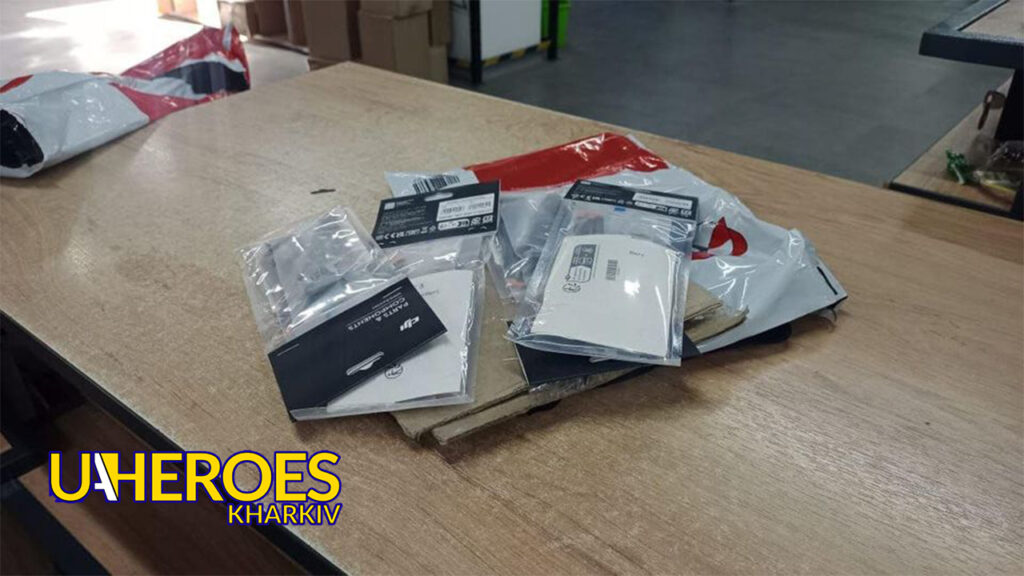 Отримали запчастини для ремонту дронів, - БО “БФ “Гуманітарний хаб “Схід-Захід”