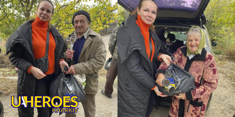 Наша команда ГО «Дружини ветеранів» продовжує допомагати та підтримувати мешканців Харківщини