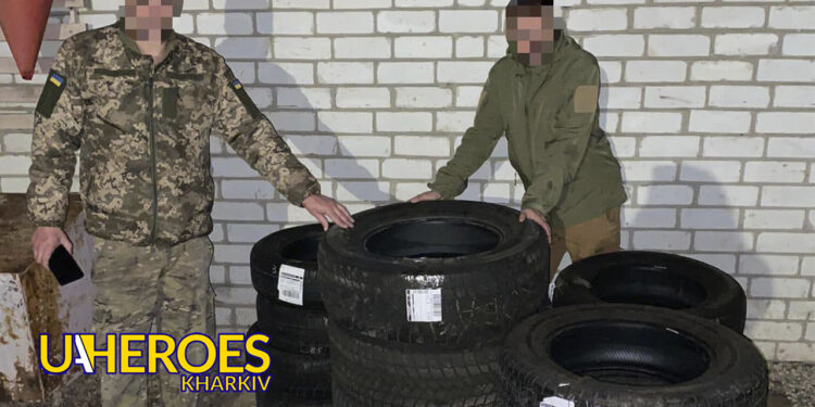 Зимова гума від литовців для ЗСУ: Blue/Yellow підтримали захисників України, - Олег Абрамичев | Волонтер