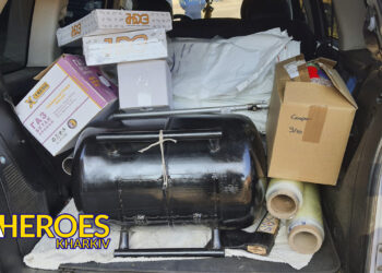 Щоденна підтримка ЗСУ: бойлер, пічки, медична допомога для 33 бригади, - Волонтерський центр допомоги "Люботин SOS"