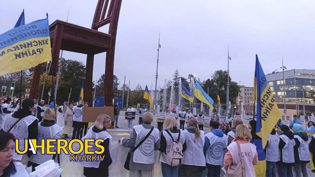 Наші активісти за кордоном підтримали акцію на підтримку українських військовополонених, - ГО “Дружини ветеранів” 