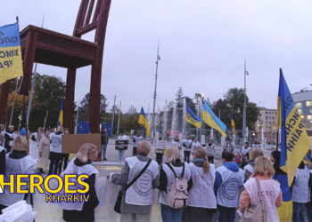 Наші активісти за кордоном підтримали акцію на підтримку українських військовополонених, - ГО “Дружини ветеранів” 