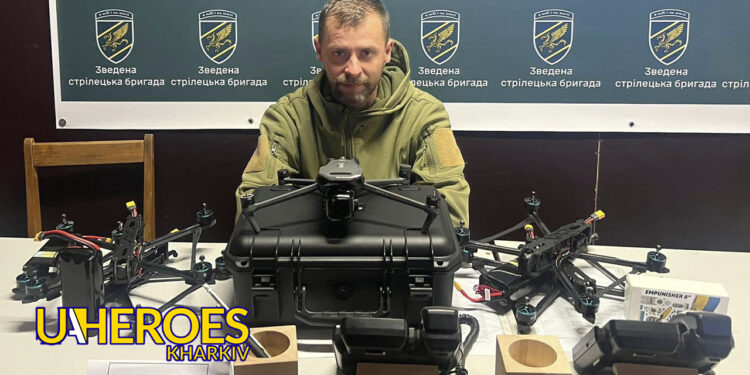 Зведена стрілецька бригада Повітряних Сил ЗСУ отримала Mavik 3T та FPV дрони, - Олег Абрамичев | Волонтер