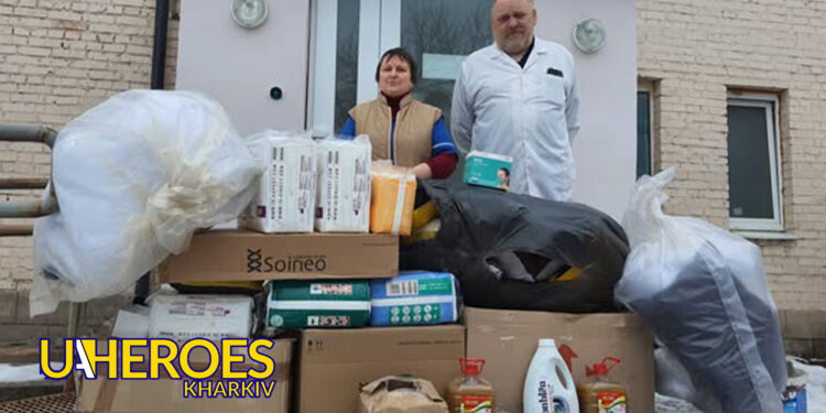 ЗВІТ від КНП 'Мереф'янська центральна районна лікарня, - Волонтерський центр допомоги "Люботин SOS"