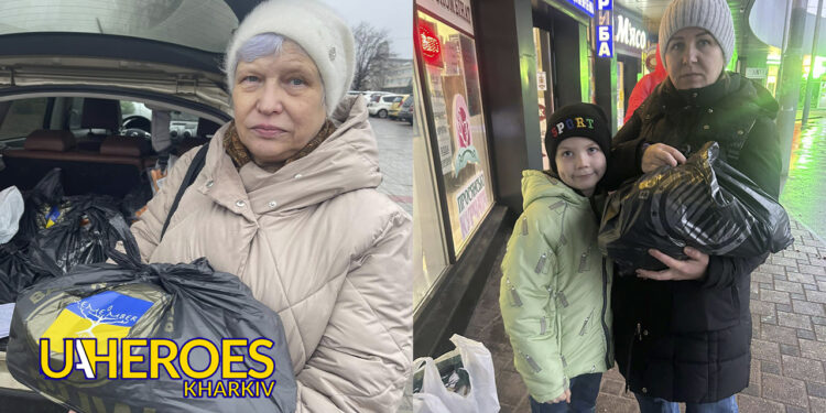 Різдвяна підтримка: допомога харків’янам від ГО "Дружини ветеранів"