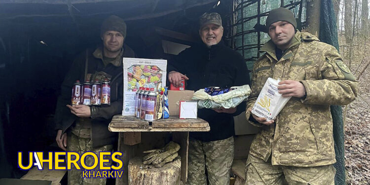 Волонтерський звіт: Різдвяні смаколики та подарунки для воїнів ЗСУ від Люботин SOS