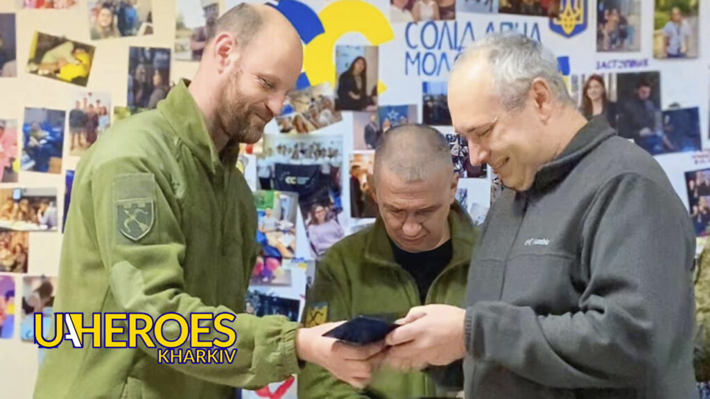 Координатор ХАБу “Схід-Захід” Олександр Яловол отримав почесну бригадну відзнаку «Хрест 209 ОБТрО»