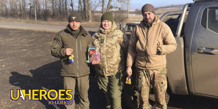 Доправили допомогу 14-й бригаді: зарядні, балони, смаколики та тепло, - Ганна Безверха | Волонтер