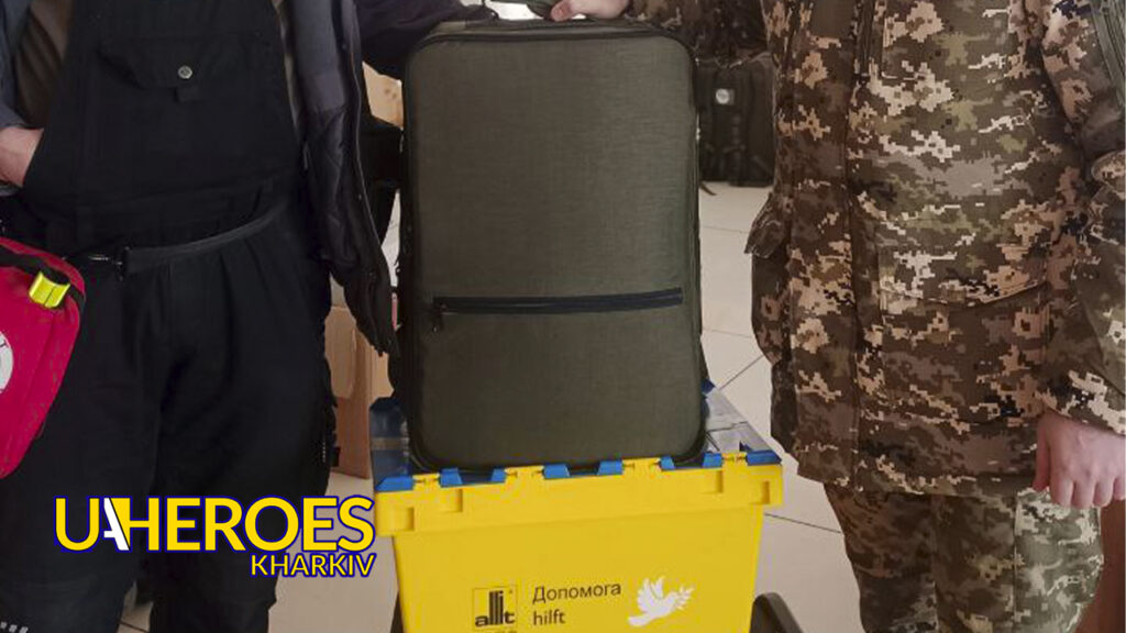 🤝 Бійці висловлюють вдячність за рюкзак військового медика від Blau-Gelbes-Kreuz e.V, - БО “БФ “Гуманітарний хаб “Схід-Захід”