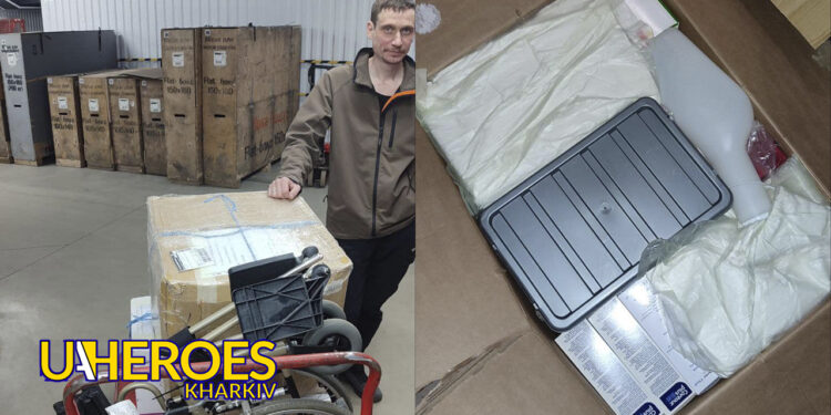 📦 Важлива підтримка від Великобританії: інвалідний візок, медикаменти та багато іншого, - БО “БФ “Гуманітарний хаб “Схід-Захід”