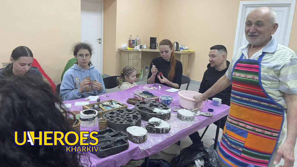 👩‍🎨 Майстер-клас з ліплення гіпсом та арттерапія для дітей ветеранів , - ГО “Дружини ветеранів” 