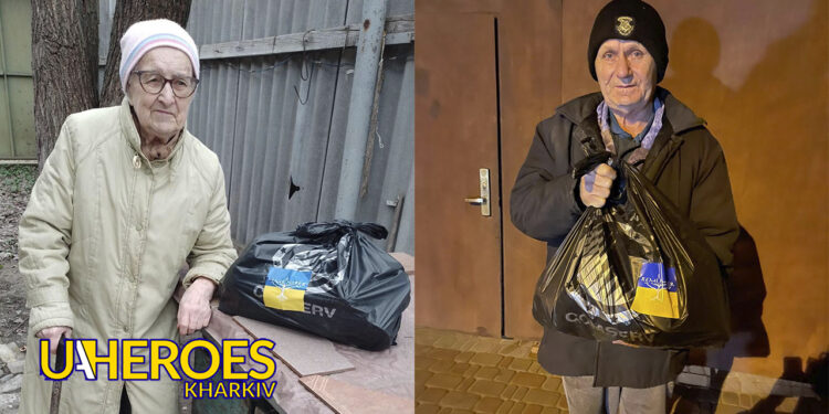 💪 "ГО 'Дружини ветеранів' продовжує допомагати: черговий етап гуманітарної допомоги у Київському районі Харкова