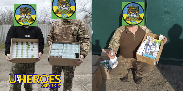 🙏 Подяка за підтримку ЗСУ: звіт від 22-ї бригади та спецпідрозділу "Kraken", - Волонтерський центр допомоги "Люботин SOS"