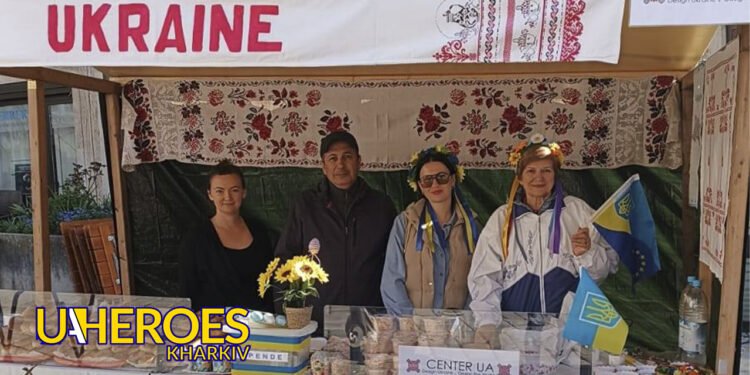 🇩🇪 Наші Партнери з Благодійного Фонду "Центр UA" у Німеччині беруть участь у Великодньому ярмарку, - Олександр Осадчий | Волонтер