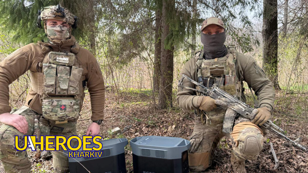 🔋 Два потужні екофло передано для потреб підрозділу Фрайкор, - Олег Абрамичев | Волонтер