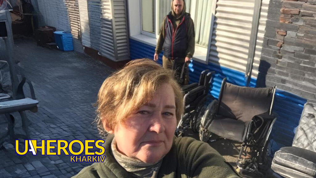 Передали 2 нових і 1 б/в коляски, 60 еластичних 10см бинтів, до центру реабілітації наших Захисників, -