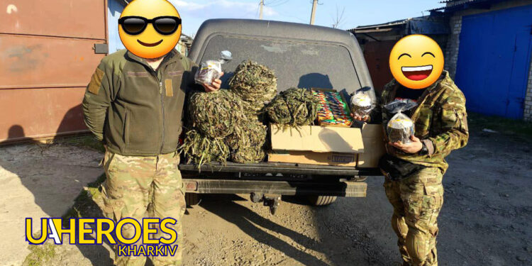 🌿 Чергова партія маскувальних костюмів вирушила на передов, - ГО “Дружини ветеранів” 