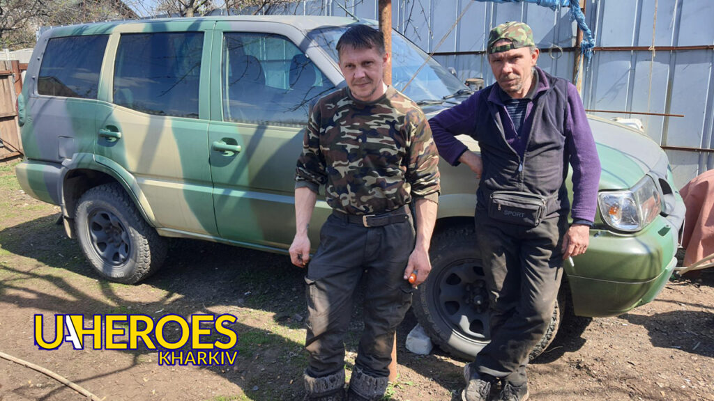 🚙 Перший військовий джип готовий виконувати бойові завдання на Куп'янськ-Лиманському напрямку, - Волонтерський центр допомоги "Люботин SOS"