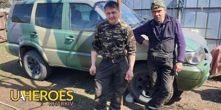 🚙 Перший військовий джип готовий виконувати бойові завдання на Куп'янськ-Лиманському напрямку, - Волонтерський центр допомоги "Люботин SOS"